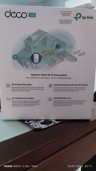 TP-Link Deco X3000-5G Router Wi-Fi 6 AX3000