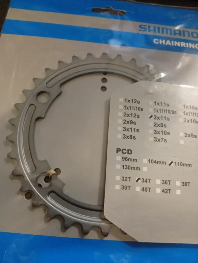 Corona Shimano 34T 11v per guarniture 50-34