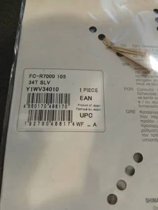 Corona Shimano 34T 11v per guarniture 50-34