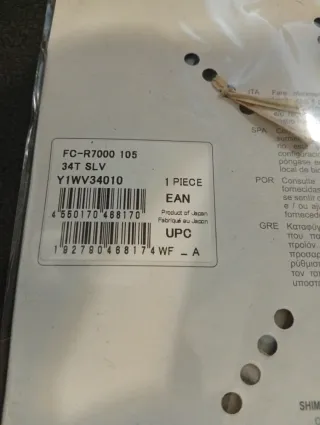 Corona Shimano 34T 11v per guarniture 50-34