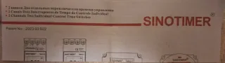 Temporizador SINOTIMER TM822 7 días