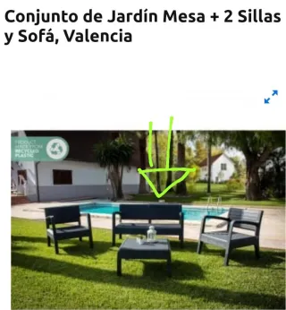 Sillón de 2 plazas