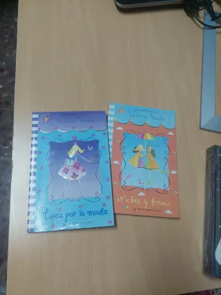 Lote 2 Libros Infantiles Loca por la moda y Nubes