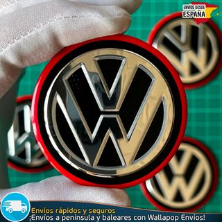 X4 Emblemas Volkswagen 56mm Pegatinas Tapacubos