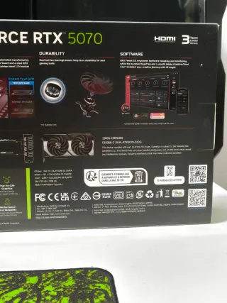 GeForce RTX 5070 SIN ABRIR