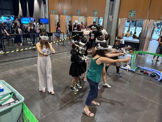 Experiencia de realidad Virtual Cooperativa