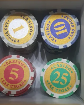 Set de fichas de póker Casino Las Vegas