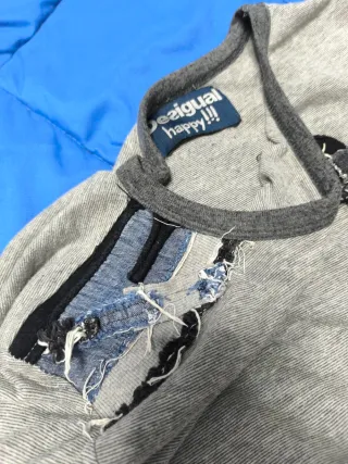 Camiseta Desigual Gris