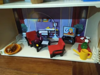 Maletín Casa Muñecas Playmobil