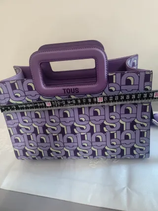 Bolso Tous Morado y Amarillo Nuevo