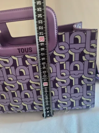 Bolso Tous Morado y Amarillo Nuevo