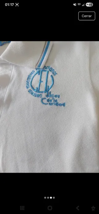 Polo Hijas de la Caridad Talla 4
