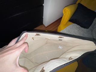 Bolso Purificación García Beige y Negro