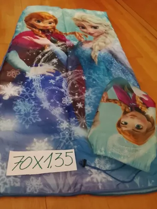 Saco de dormir infantil Frozen y fundas nórdicas