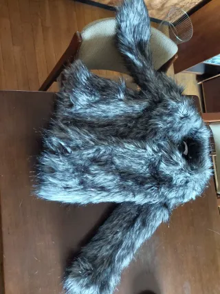 Chaqueta pelo Michael Kors gris/plata