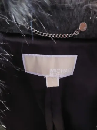 Chaqueta pelo Michael Kors gris/plata