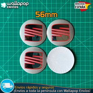 X4 Emblemas Sea 56mm Pegatinas Tapacubos Llantas