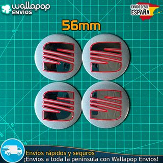 X4 Emblemas Sea 56mm Pegatinas Tapacubos Llantas