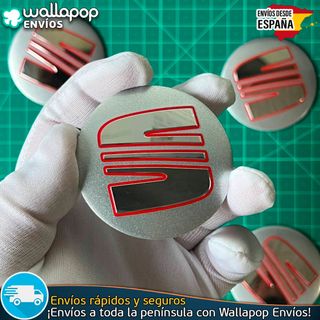 X4 Emblemas Sea 56mm Pegatinas Tapacubos Llantas