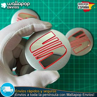 X4 Emblemas Sea 56mm Pegatinas Tapacubos Llantas