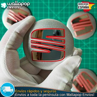 X4 Emblemas Sea 56mm Pegatinas Tapacubos Llantas