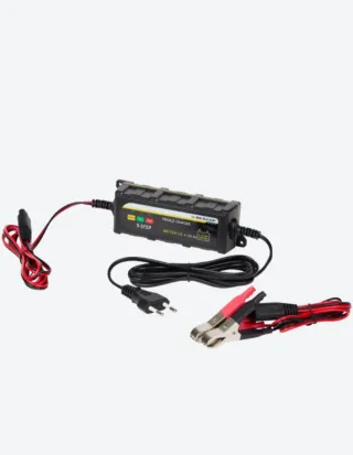 Cargador Batería Coche Dunlop 1A 5-Step