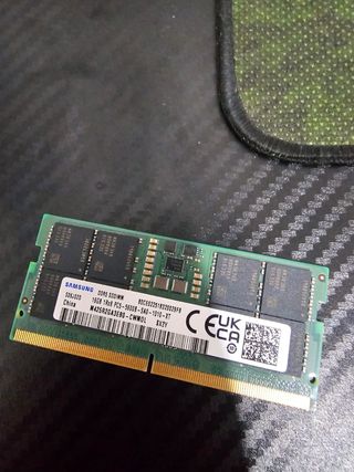 Memoria RAM Samsung 16GB DDR5 5600MHz SODIMM