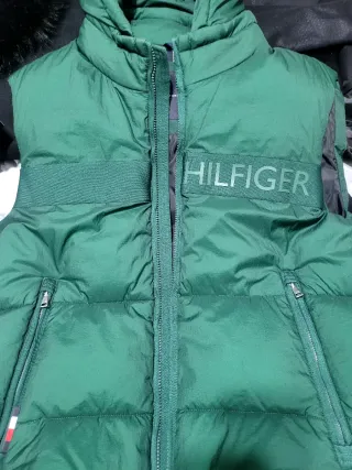 Chaleco acolchado Tommy Hilfiger verde