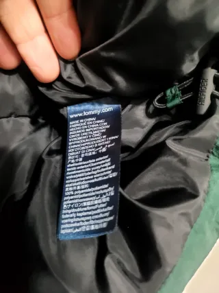 Chaleco acolchado Tommy Hilfiger verde