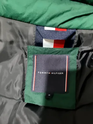 Chaleco acolchado Tommy Hilfiger verde