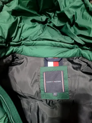 Chaleco acolchado Tommy Hilfiger verde