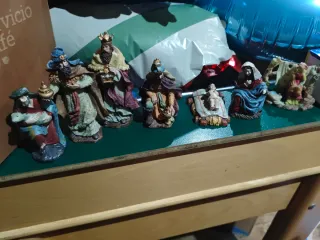 Figuras Belén Reyes Magos Pesebre