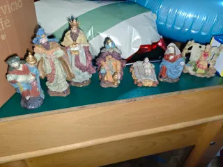 Figuras Belén Reyes Magos Pesebre