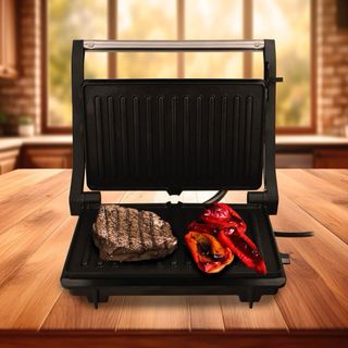Sandwichera plancha Doble grill Parrilla 180°