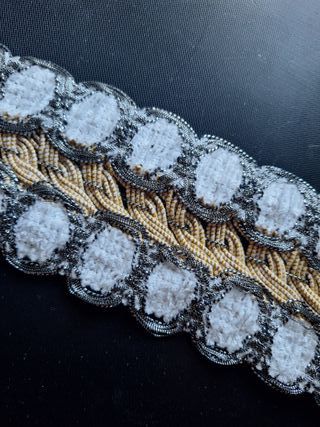 Pasamaneria ancha galón adorno cinta cordon