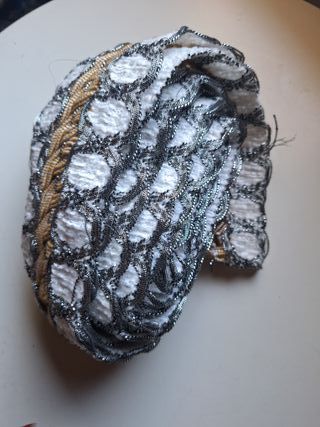 Pasamaneria ancha galón adorno cinta cordon