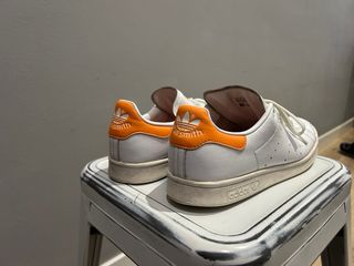 Adidas Stan Smith Blancas Naranja