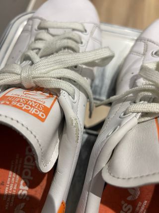 Adidas Stan Smith Blancas Naranja