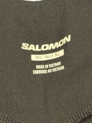 Mallas Gore Tex Salomon Mujer Negras