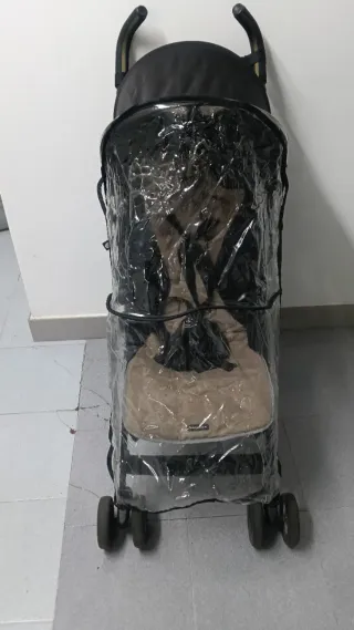 Silla McLaren + protector lluvia + funda