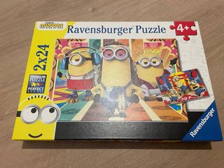 2 Puzzles Ravensburger Minions de 24 piezas