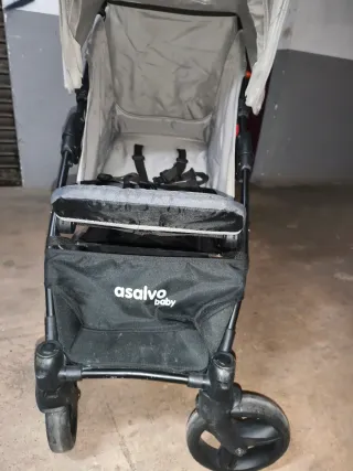 Carro de bebé Osalvo Baby gris