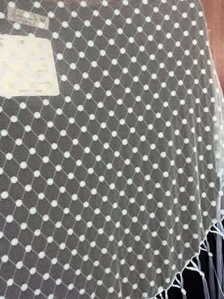 Manton Flamenca Plumeti Celeste