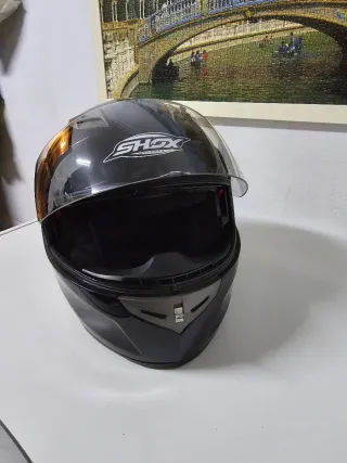 Casco de moto modular SHOX