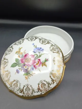 Caja porcelana francesa Limoges