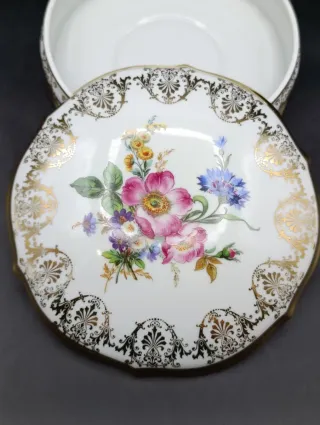 Caja porcelana francesa Limoges