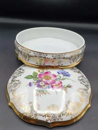 Caja porcelana francesa Limoges