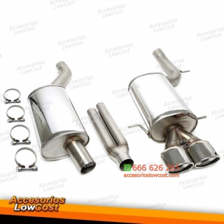 Sistema de escape TA Technix de acero inoxidable