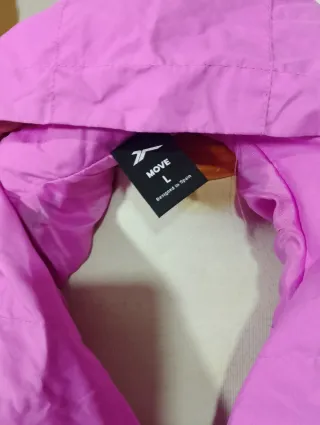 Sudadera Mujer Talla L Rosa y Negra