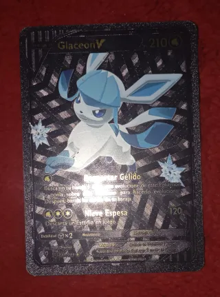 5 Cartas Pokémon Glaceon V y VMAX